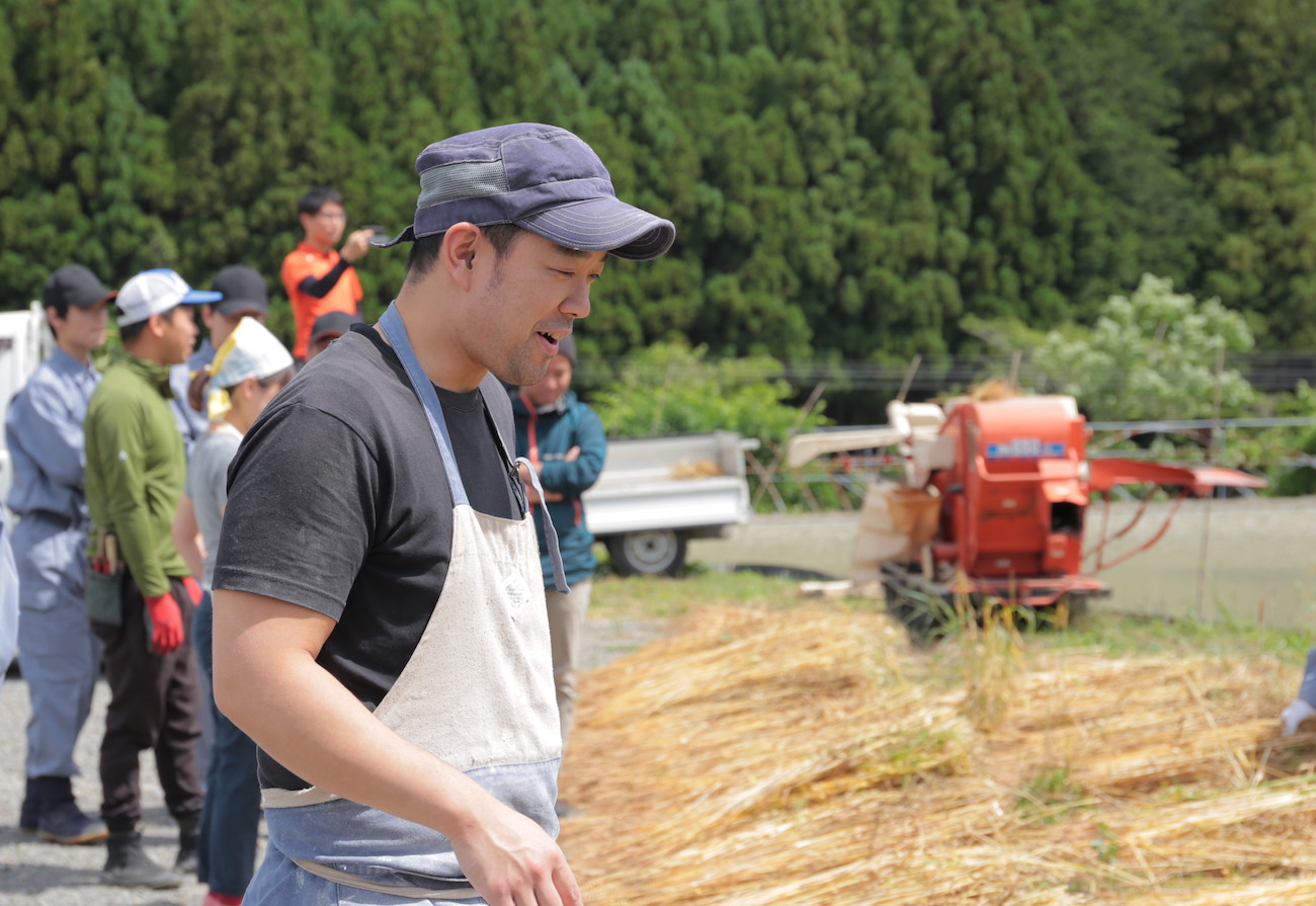 2019年 神山小麦の収穫